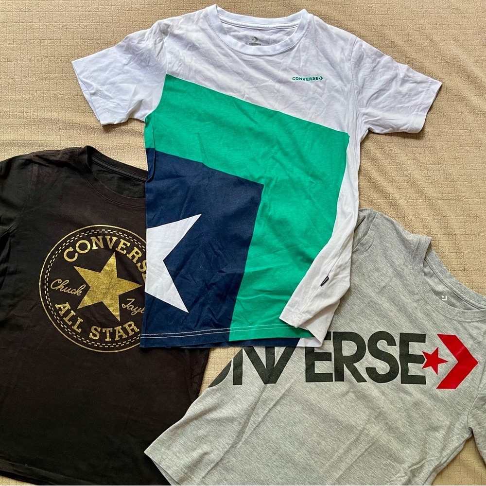 CONVERSE - Kids' T-Shirt Set of 3